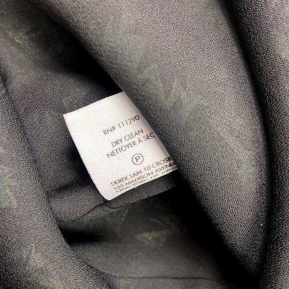 Derek Lamb 10 Crosby Green Black Dress size 6 - Picture 10 of 11